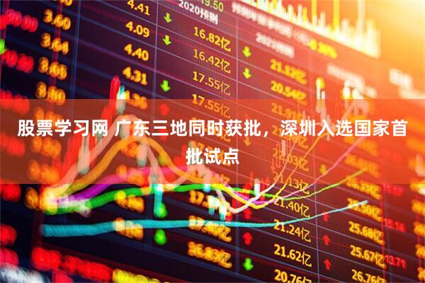 股票学习网 广东三地同时获批，深圳入选国家首批试点